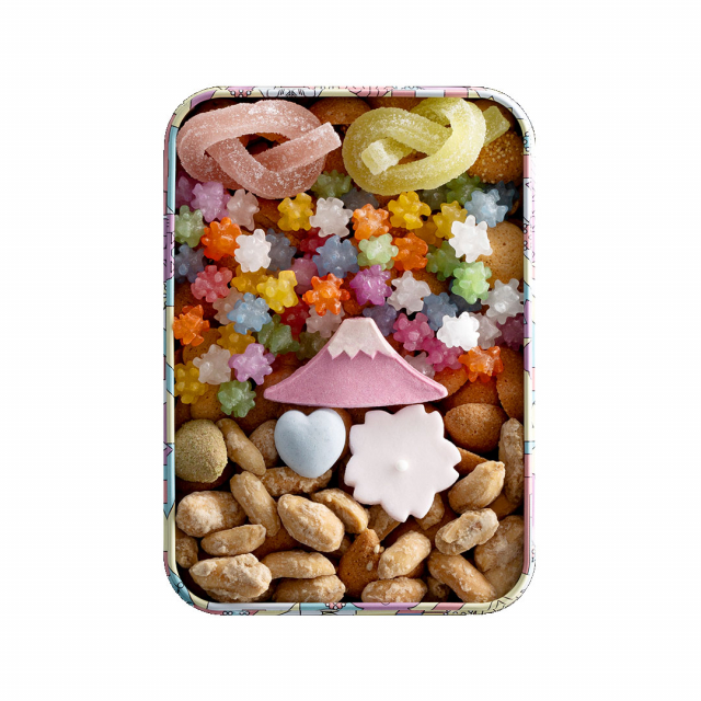 銀座菊廼舎(きくのや) 登録商標 冨貴寄(ふきよせ) 135周年限定缶 春の