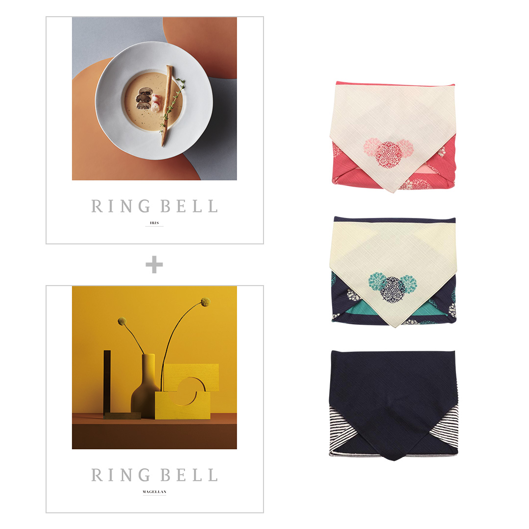 リンベル RING BELL カタログギフト マゼラン&アイリス 【風呂敷包み