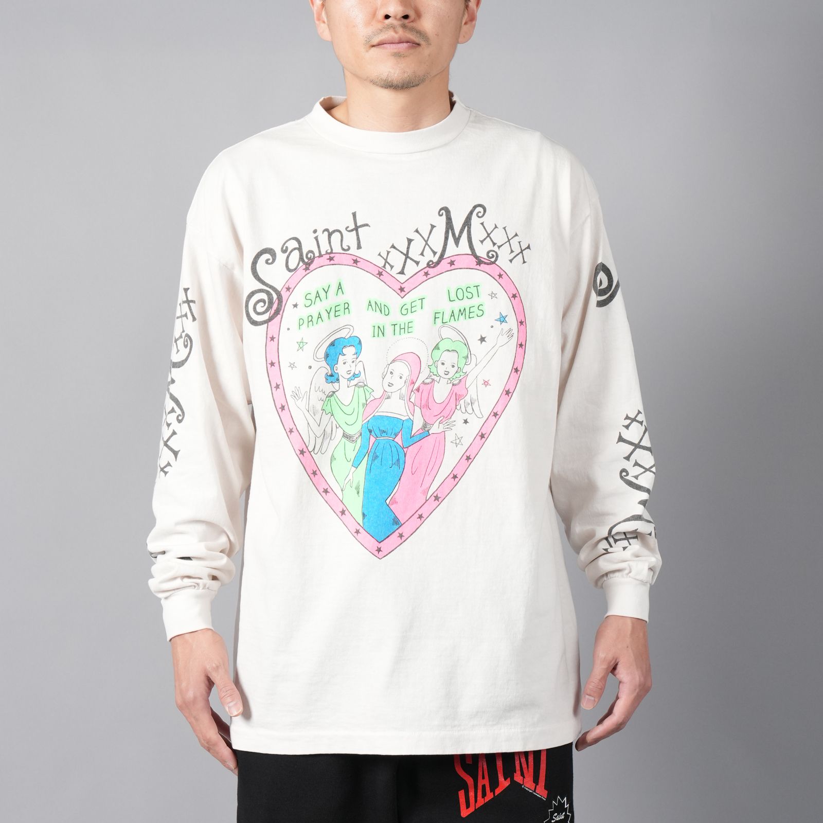 SAINT M×××××× - [2月10日(土)10時発売!!] SM-YS8-0000-020 / LS TEE
