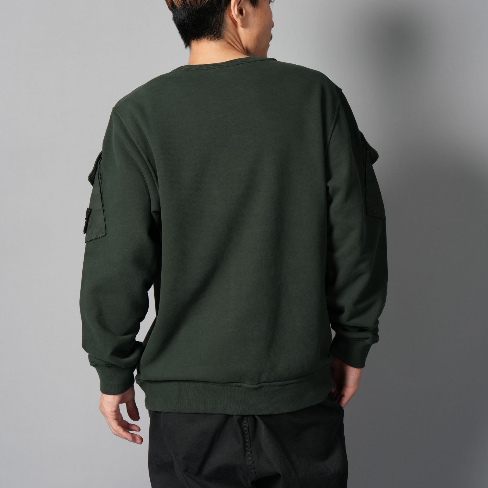 STONE ISLAND - 【ラスト1点】6100008 / BRUSHED ORGANIC COTTON