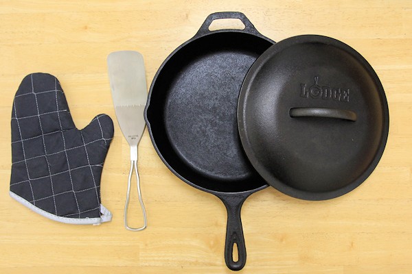 オススメ！】LODGE 10・1/4インチスキレットスターター4点セット