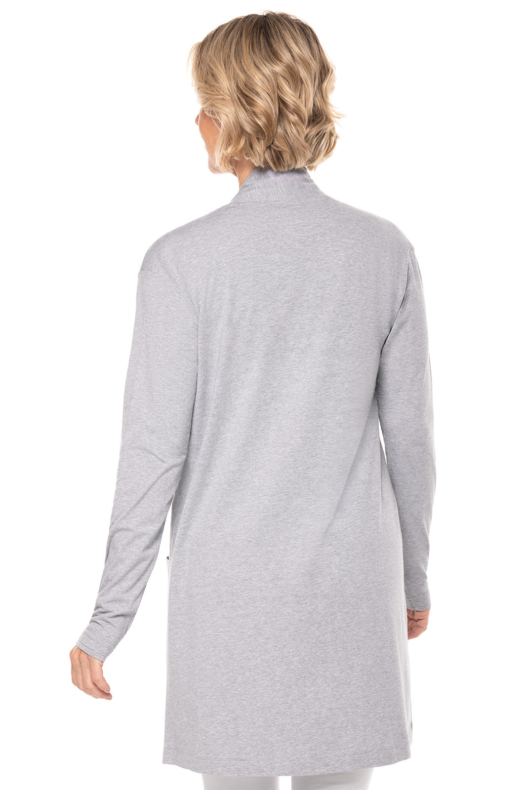 Women's Corbella Cardigan | Grey Heather UPF 50+
