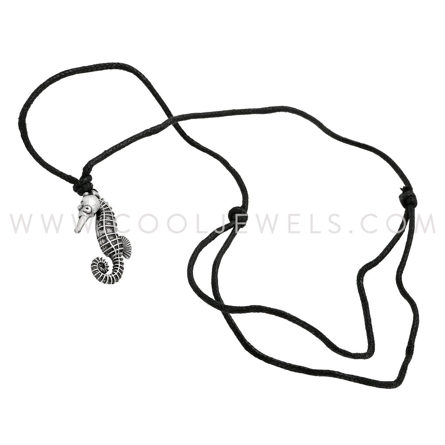 Earth, Sea & Me Spotted Seahorse Slider Cord Necklace – Cool Jewels