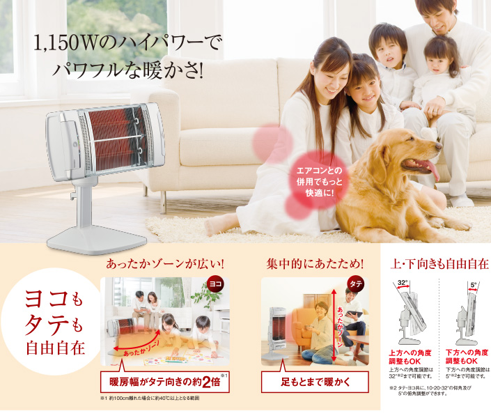 コアヒート｜電気暖房機｜製品情報｜コロナ