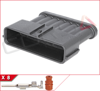 6195-0038 - Sumitomo | DL090-8S-2 - Corsa Technic | 8-Way Kit