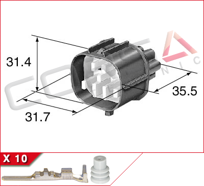 6181-0076 - Sumitomo | HW-10P - Corsa Technic | 10-Way Kit