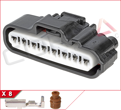 いち 6181-6850 - Sumitomo | HX060-8P - Corsa Technic | 8-Way Kit