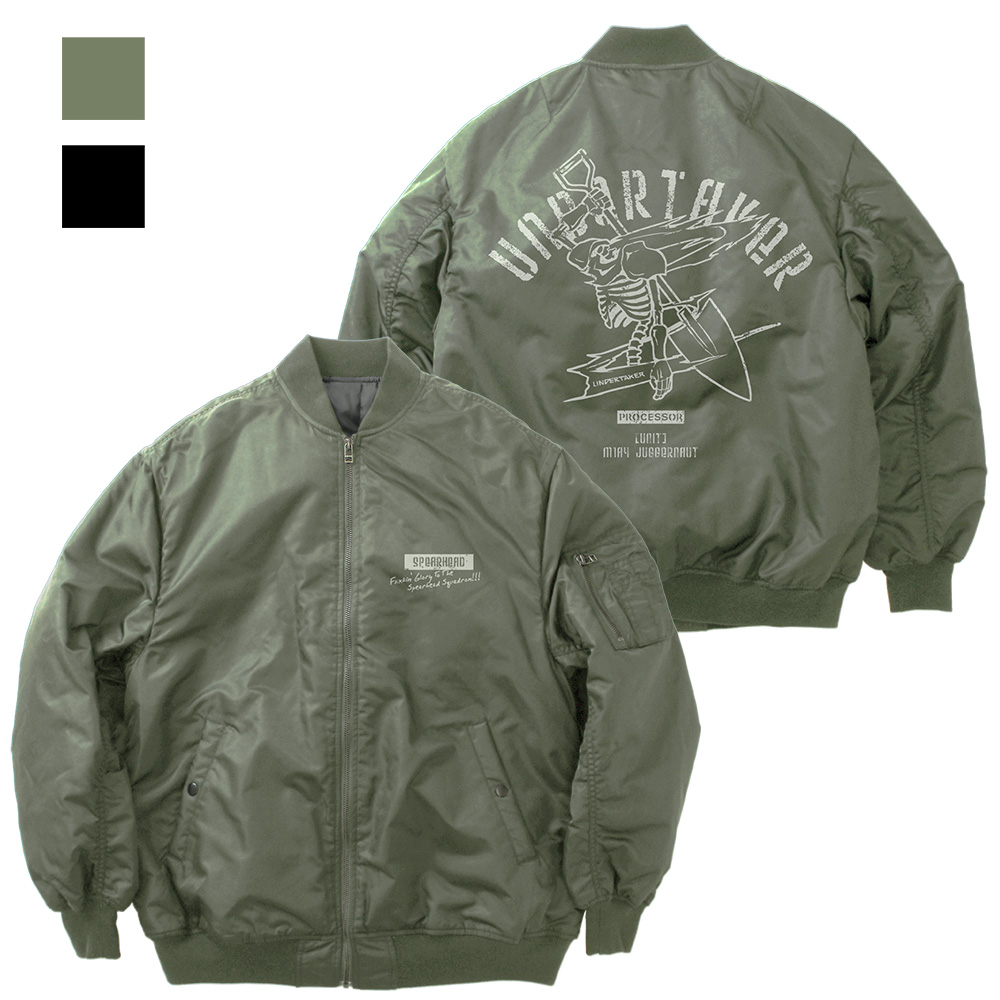 goa ma-1 ジャケット ブルゾン ブラック y2k ユニセックス goa ma-1