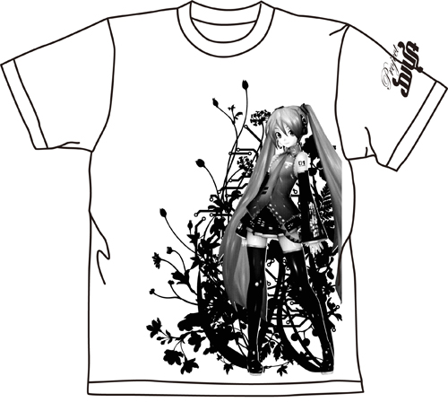 初音ミク-Project DIVA-ミクTシャツ [初音ミク Project DIVA