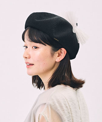 PAULA(ONESIZE BLACK): ベレー帽子通販｜CA4LA公式