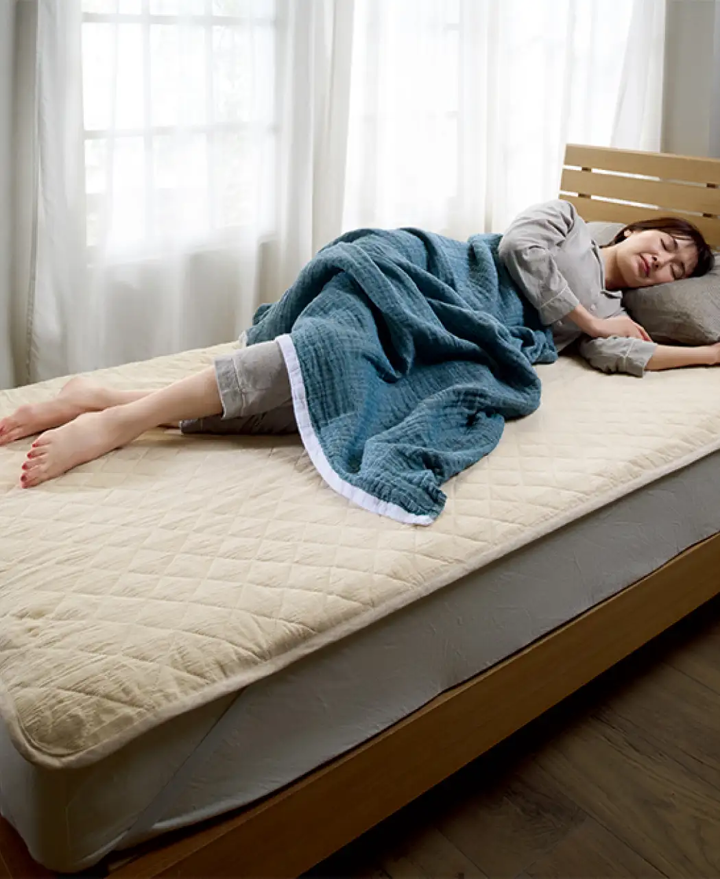 通販生活®近江ちぢみ本麻シーツ｜【公式】カタログハウスの通販サイト