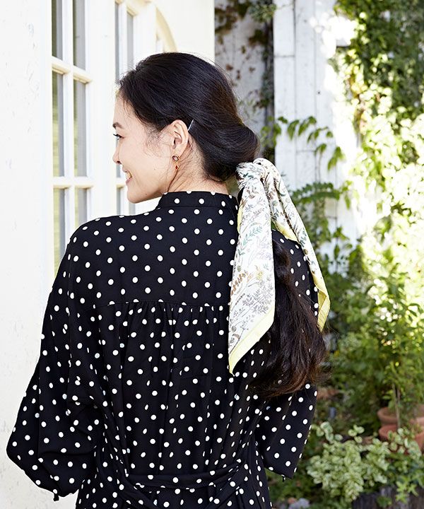 Fromイタリア】ミックスフラワースカーフ(PINK): 『欧州航路』