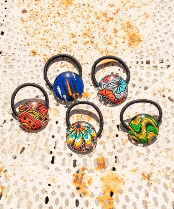 アフリカガラスヘアゴム(AFRICA C): 『チャイハネ』公式通販