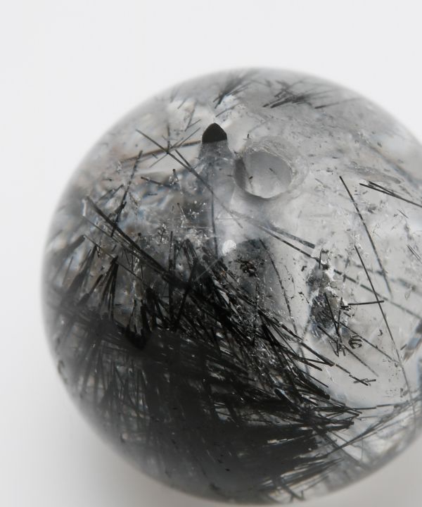 ブラックルチル1粒 10mm(BK RUTILATED): 『岩座(いわくら)』公式通販