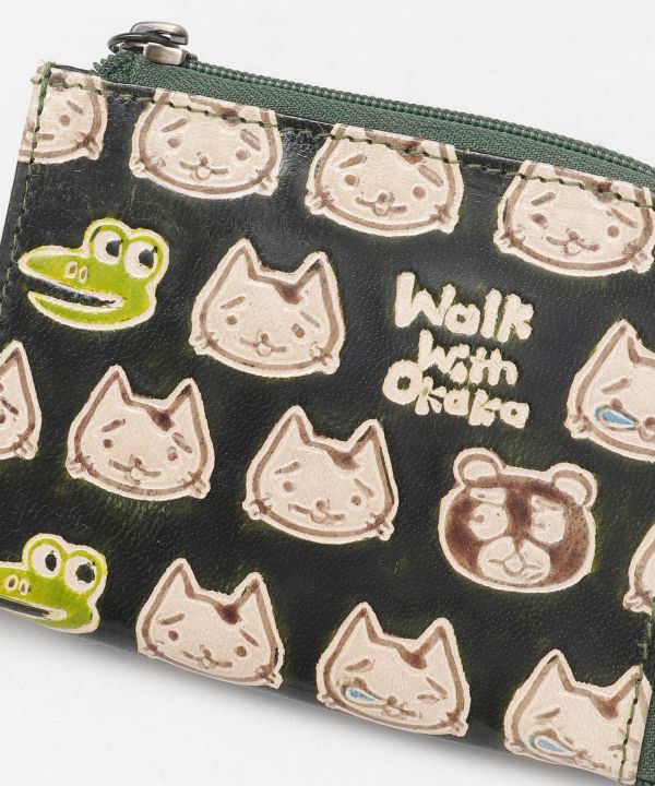 限定】おかかレザーミニ財布(GREEN): 『チャイハネ』公式通販