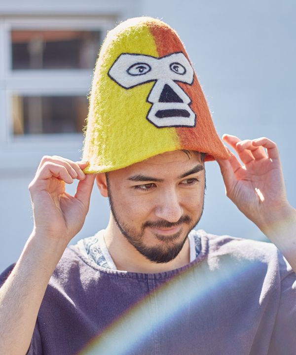 サウナハット】ルチャフェルトHAT(YELLOW): 『チャイハネ』公式通販