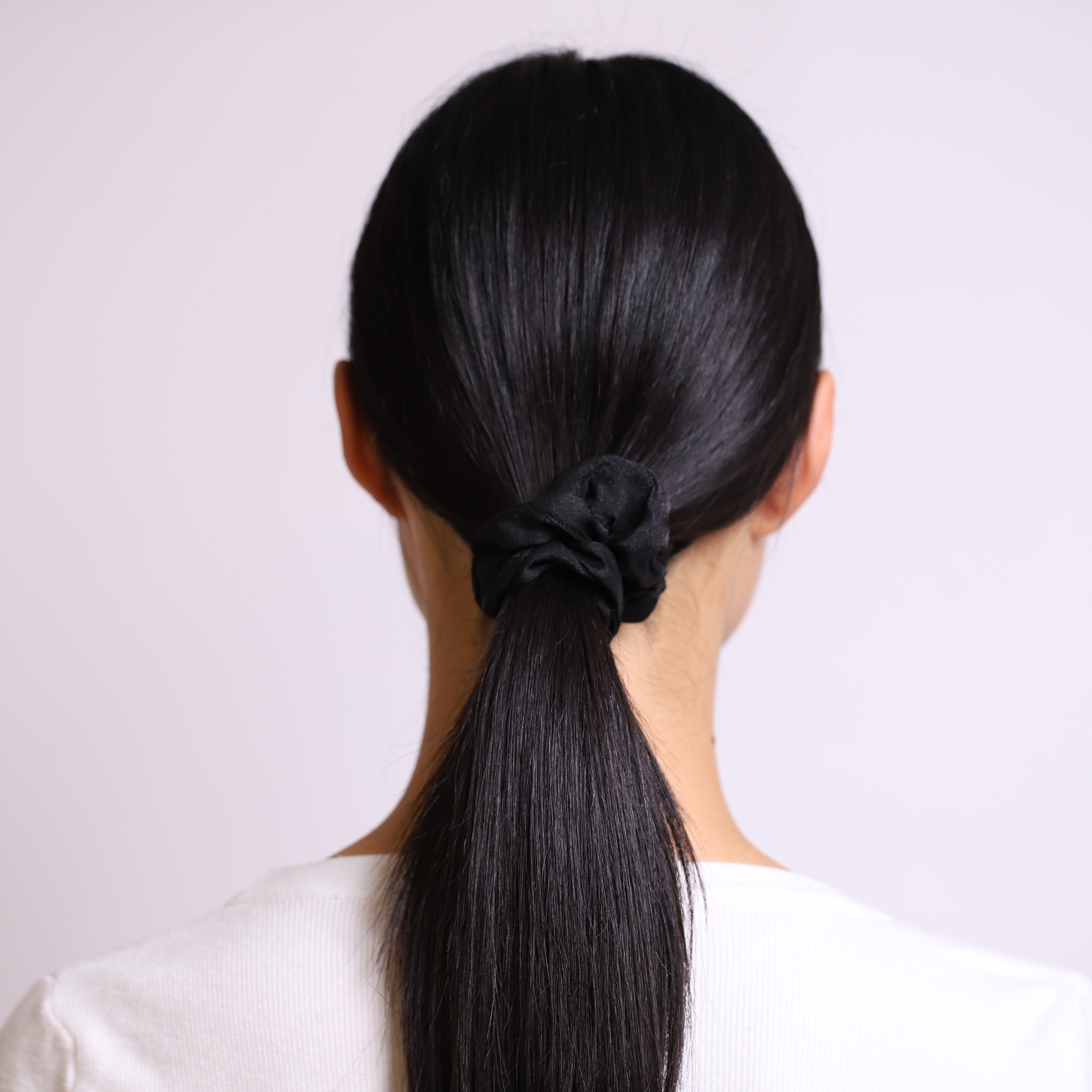 ヘアアクセサリー :: (ブラック)シュシュ 2P - ピアス・イヤリング等