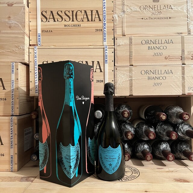 Dom Perignon 2000 Andy Warhol Limited Edition Blu Astucciato