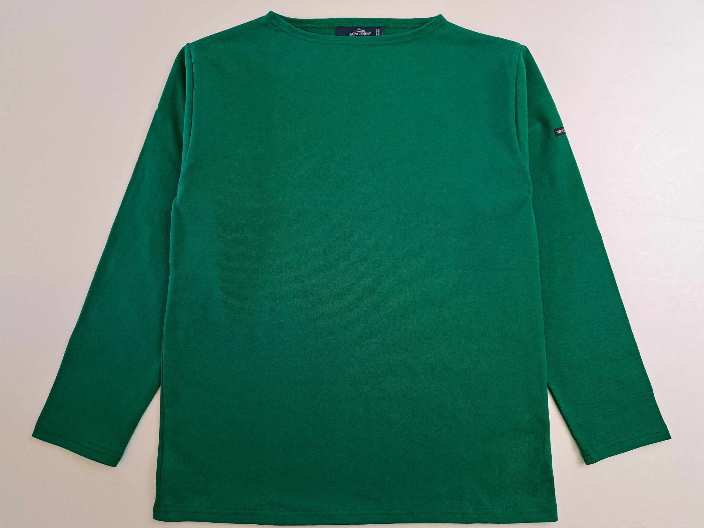 セントジェームス ウエッソン/バスク(無地) GREEN グリーン 【CALM