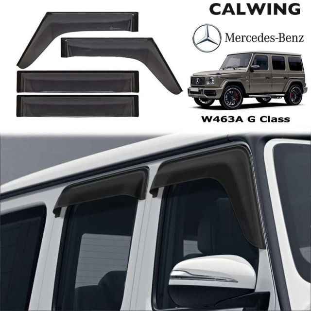 18y- Gクラス W463A W465 | ゲレンデ ドアバイザー フロント/リア 4PCS
