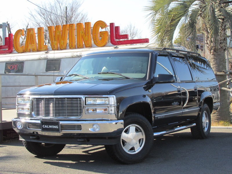 GMC サバーバン SLT AWD アルパインHDDナビ 新品前後クロームバンパー