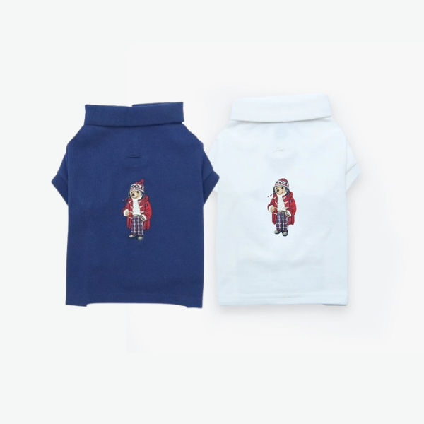 RALPH LAUREN（ラルフローレン）ホリデーベアメッシュポロシャツ