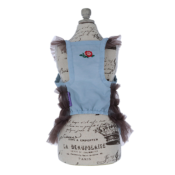 ANNA SUI（アナ スイ）ティアードチュールワンピース | 犬服・ドック