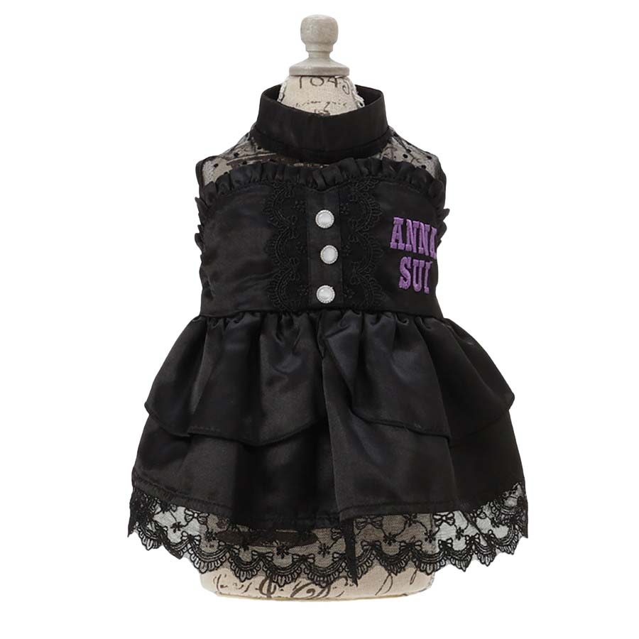 2025秋冬 ANNA SUI（アナ スイ）サテンドレス | 犬服・ドックウェア