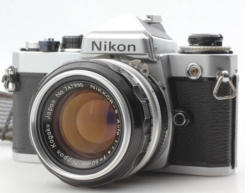 Nikon FE Camera with 50mm f1.8 Lens Silver - Used (Copy) | Camera