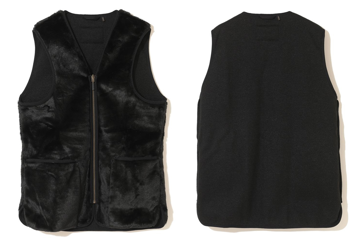 Barbour ビデイルのフロントジップ ファー ライナー ベストを買って