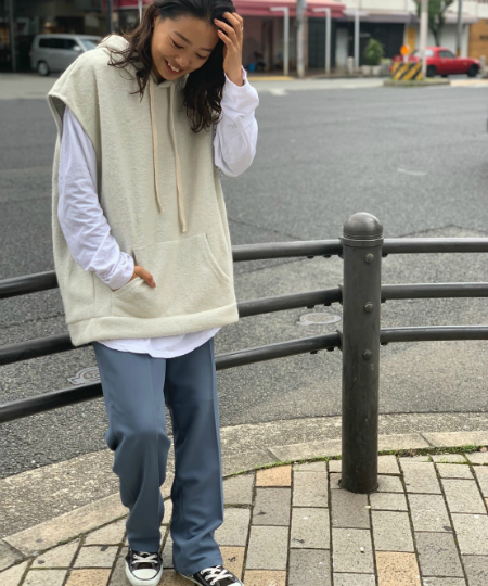 RED CHOP WORKS オーバーサイズパーカーベスト☆】 | CANAL JEAN