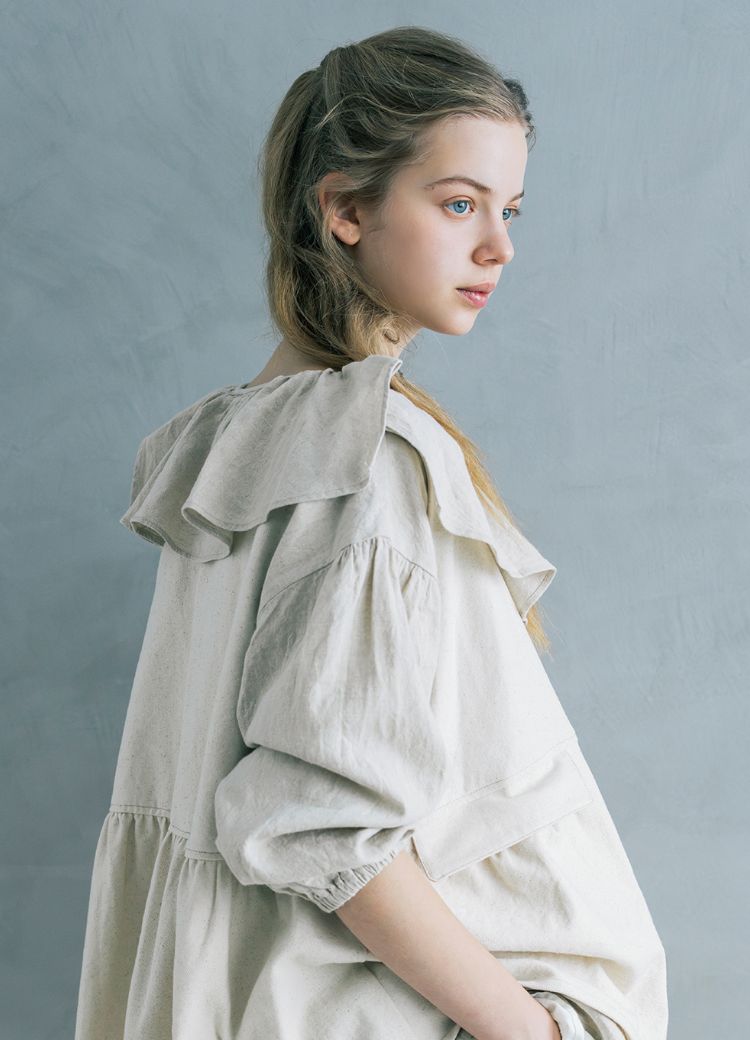 Samansa Mos2 2026 SPRING クロスリネンLP｜レディースファッション