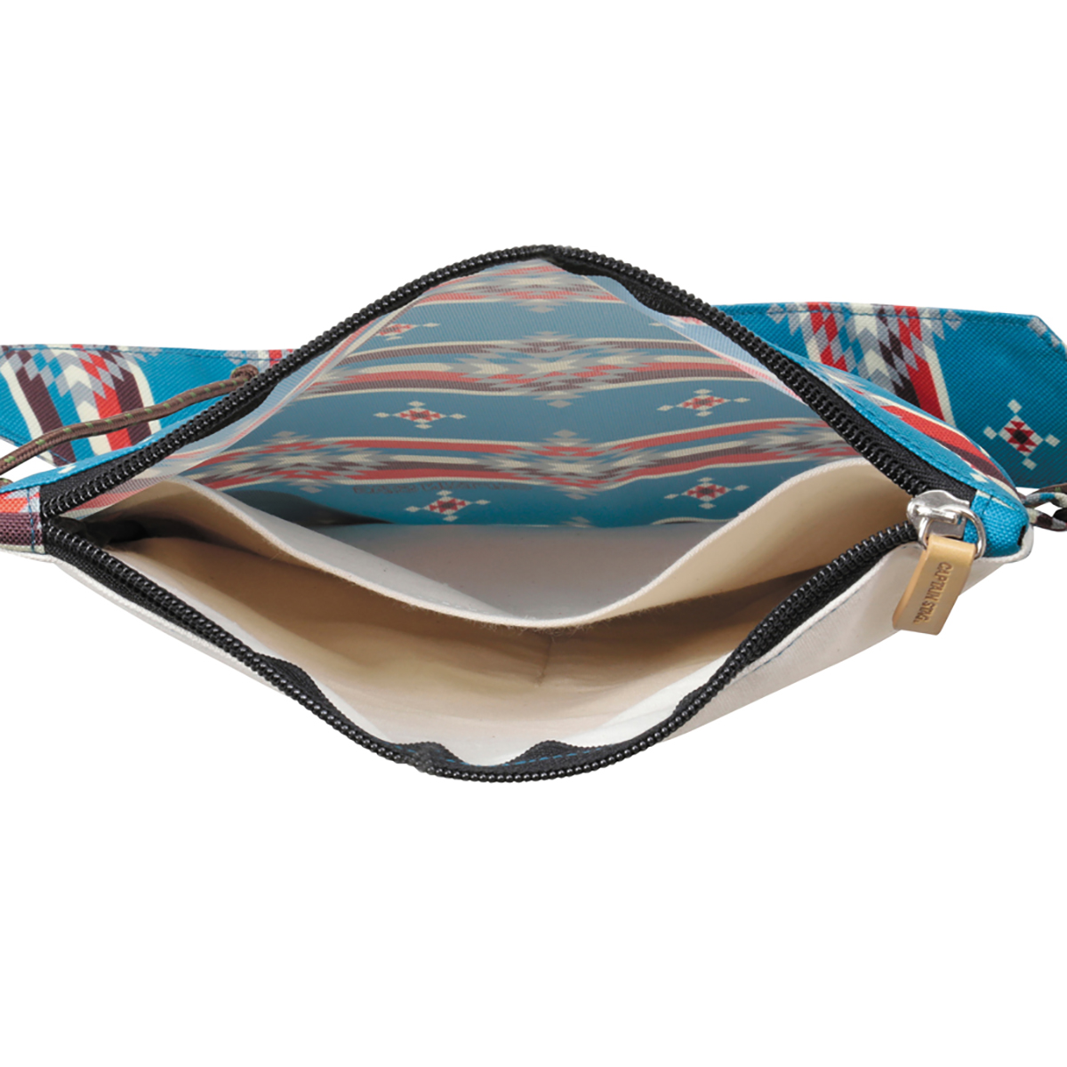 CSネイティブ サコッシュ(ブルー) - アウトドア・キャンプ用品