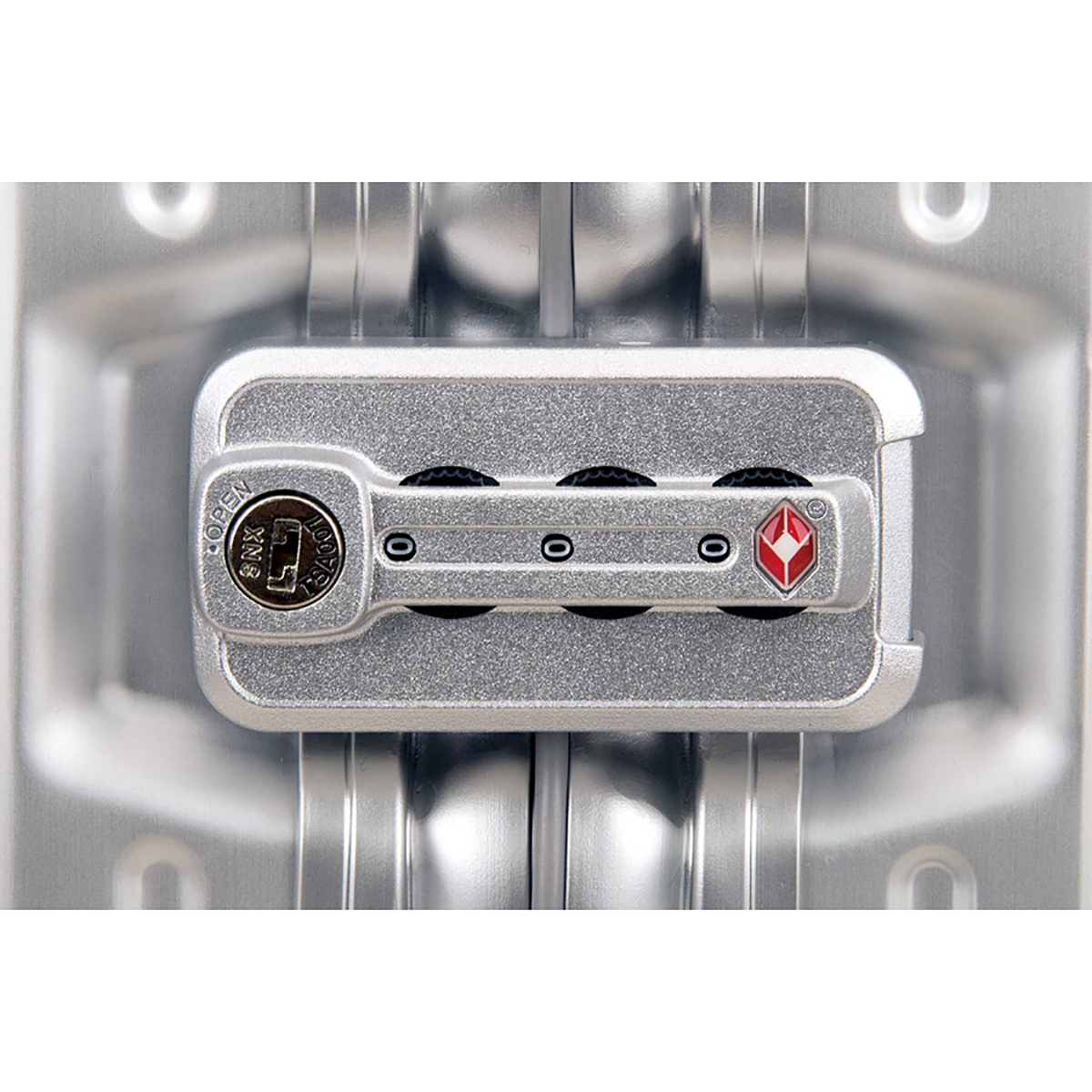 ロード アルミスーツケース (TSAロック付) S シルバー - アウトドア