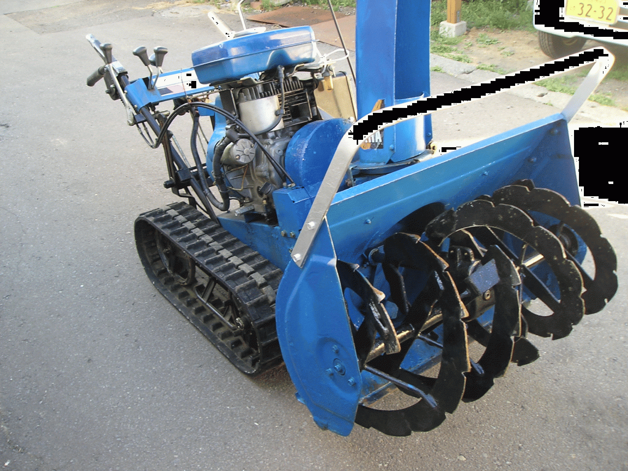 除雪機 ヤマハ 8馬力除雪機 YT－875 サイドクラッチ付 整備済み 即