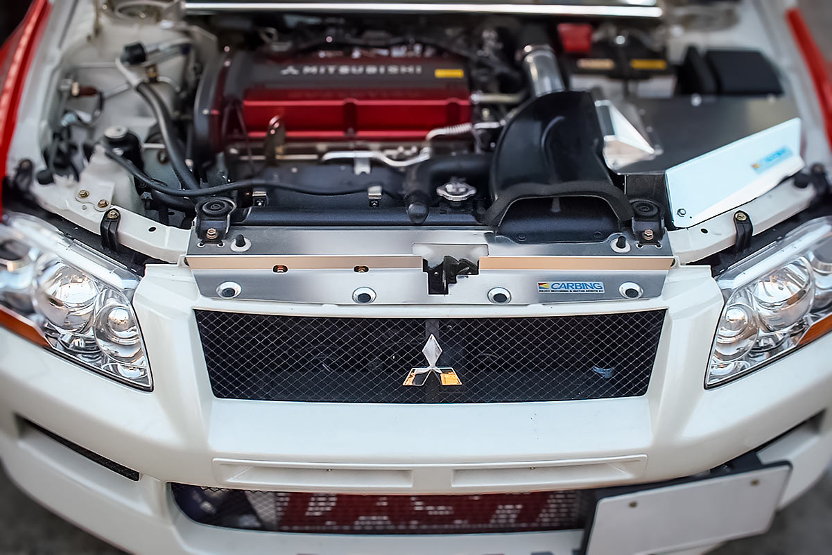 三菱 ランサー エボリューションVII（CT9A）ラジエタークーリング