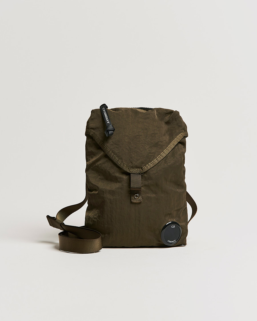 C.P. Company Nylon B Shoulder Bag Olive at CareOfCarl.com