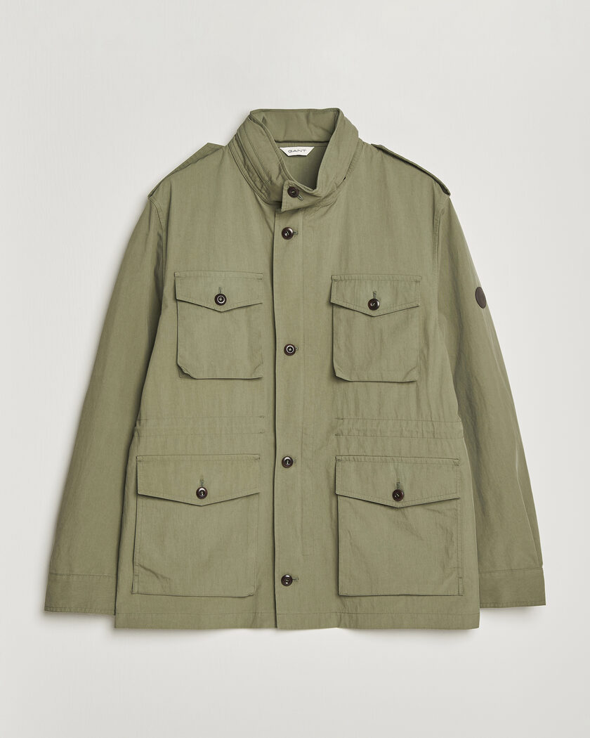 Stone Island David-TC Padded Field Jacket Olive at CareOfCarl.com