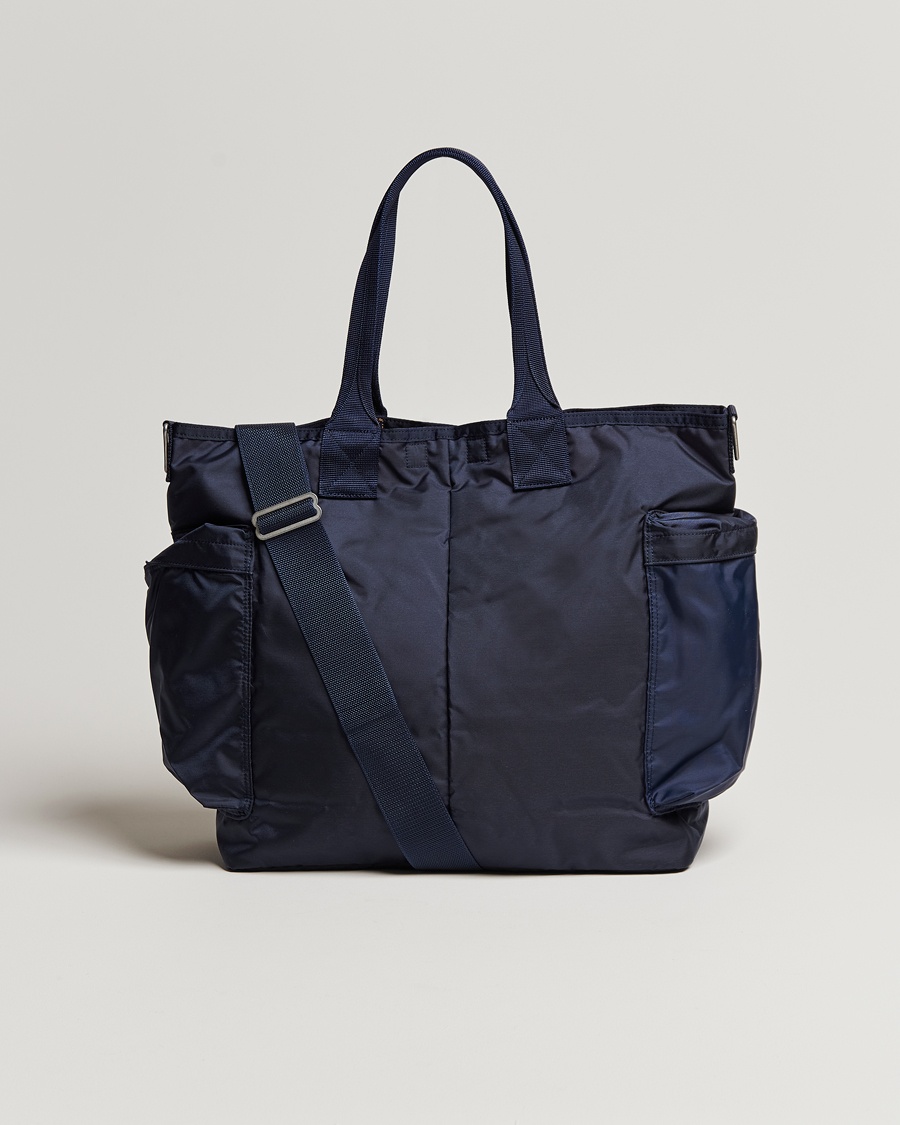 Porter-Yoshida & Co. Tanker Tote Bag Iron Blue at CareOfCarl.com