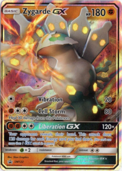 ジガルデGX 海外版 英語版 プロモ Zygarde GX - SM122 - 海外限定