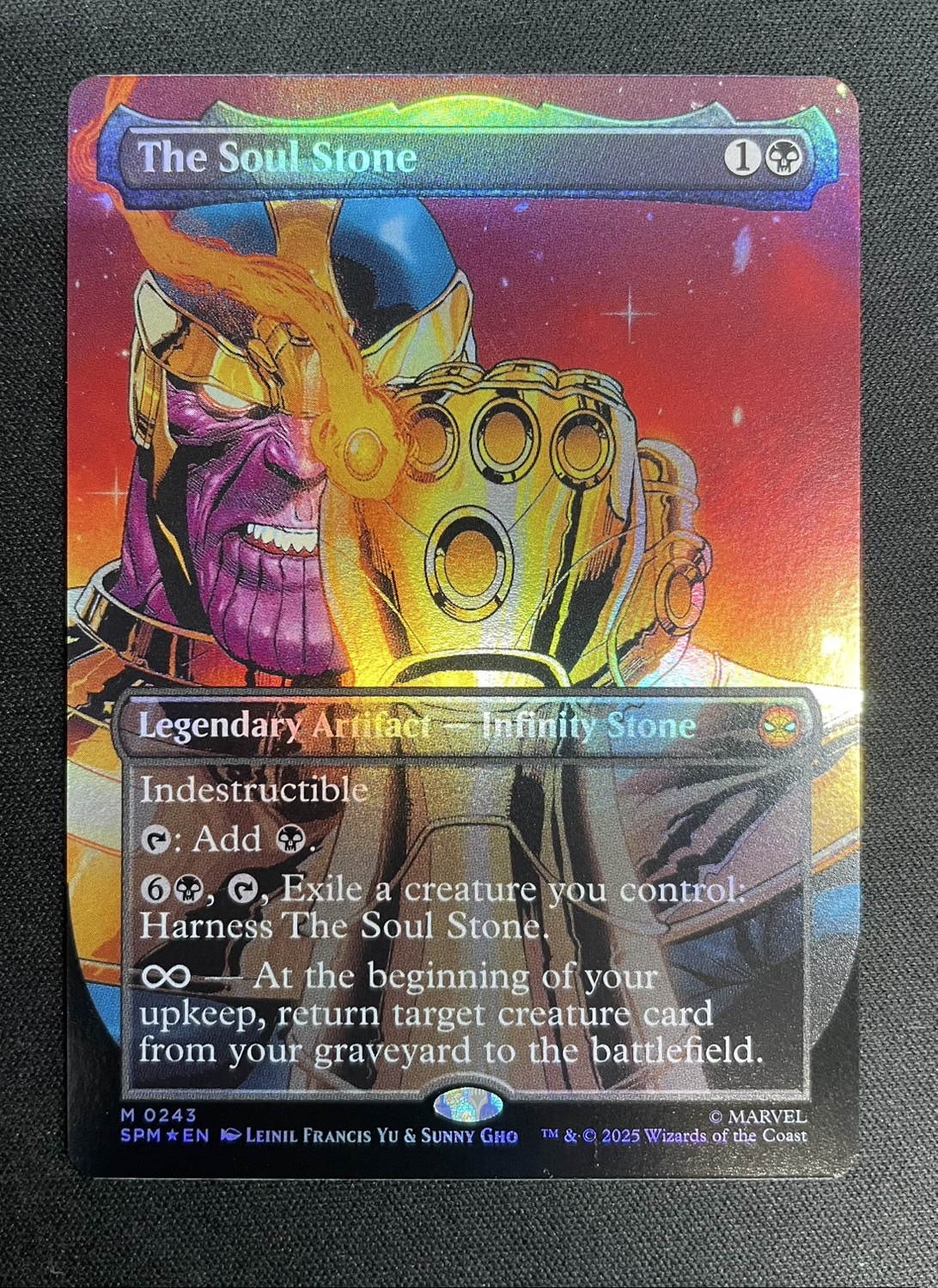 EX](FOIL)(フルアート)(0243)ソウル・ストーン/The Soul Stone《英語