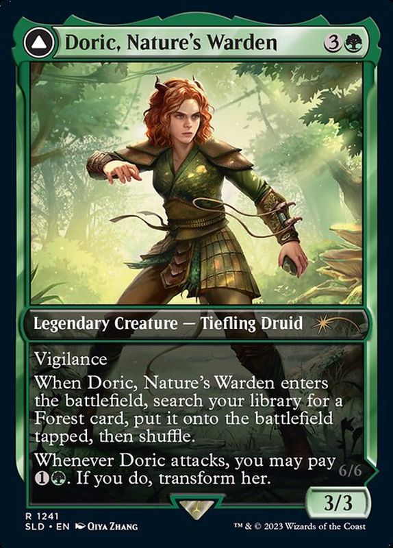 FOIL)(1241)Doric, Nature's Warden《英語》【SLD】