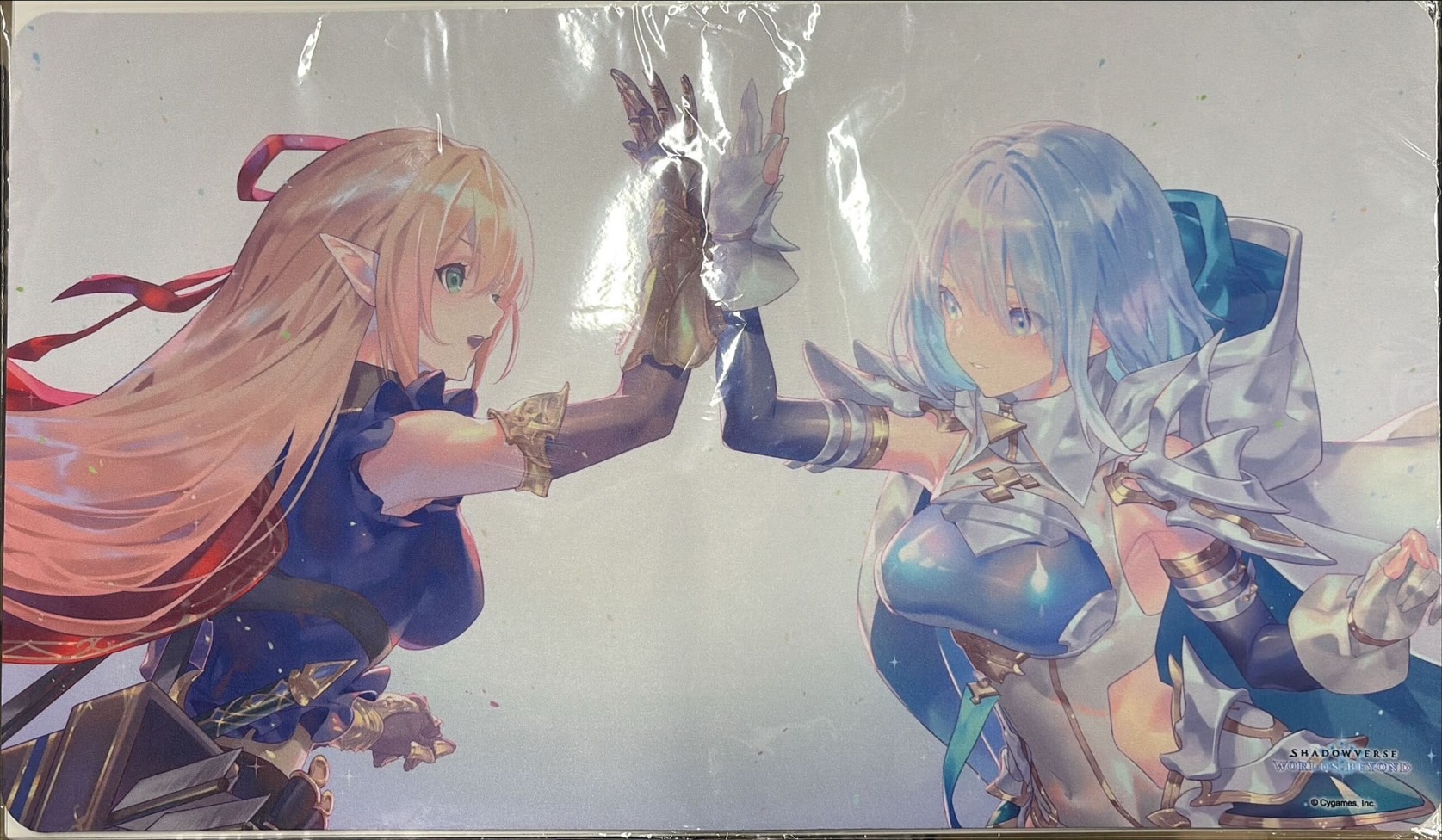 プレイマット『ドライツェーン＆アリサ(応援イラスト)』【サプライ