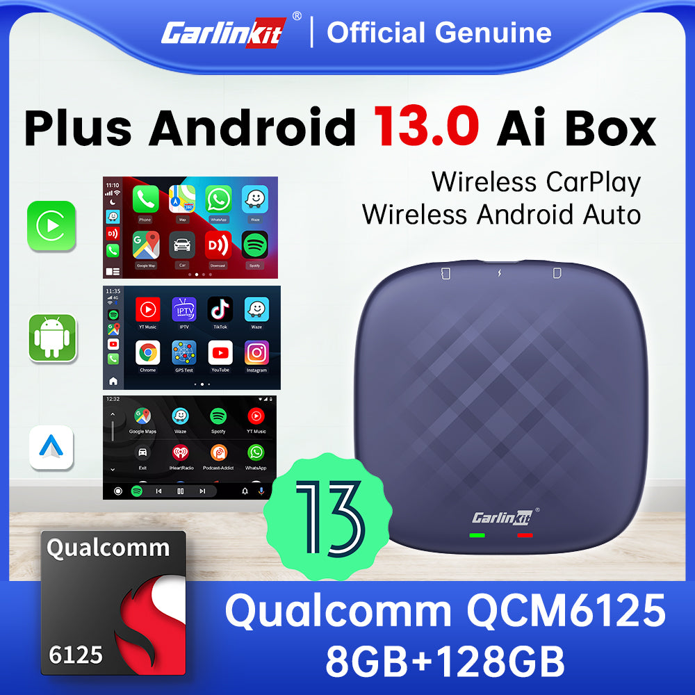 Carlinkit Tbox Plus CPC200-Tbox Plus Android 13.0 Internet AI Box