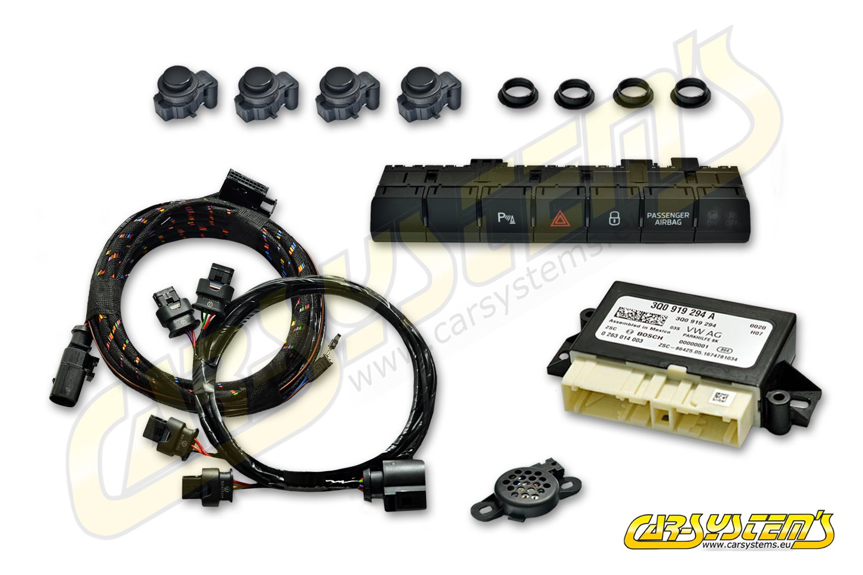 Skoda KODIAQ NS7 Facelift - Park Pilot Front UPGRADE w. OPS