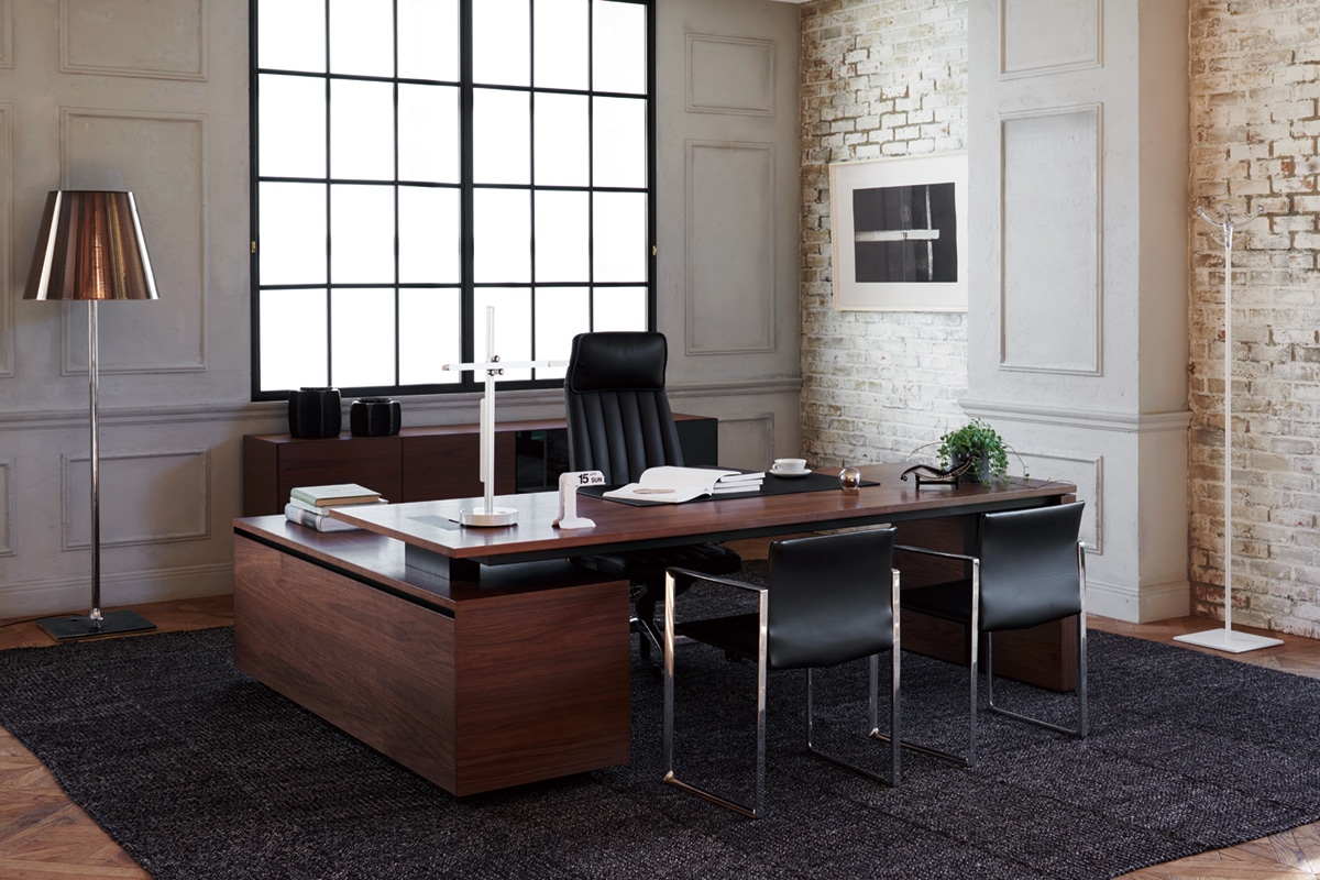 BROAD desk sidecabinet type(ブロード サイドキャビネット付デスク