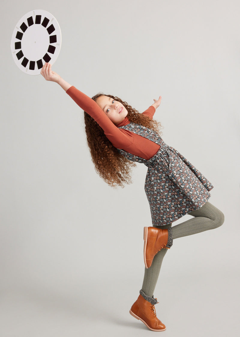 Soor Ploom Tippi Pinafore - Kaleidoscope Print – Casp Baby Mommy