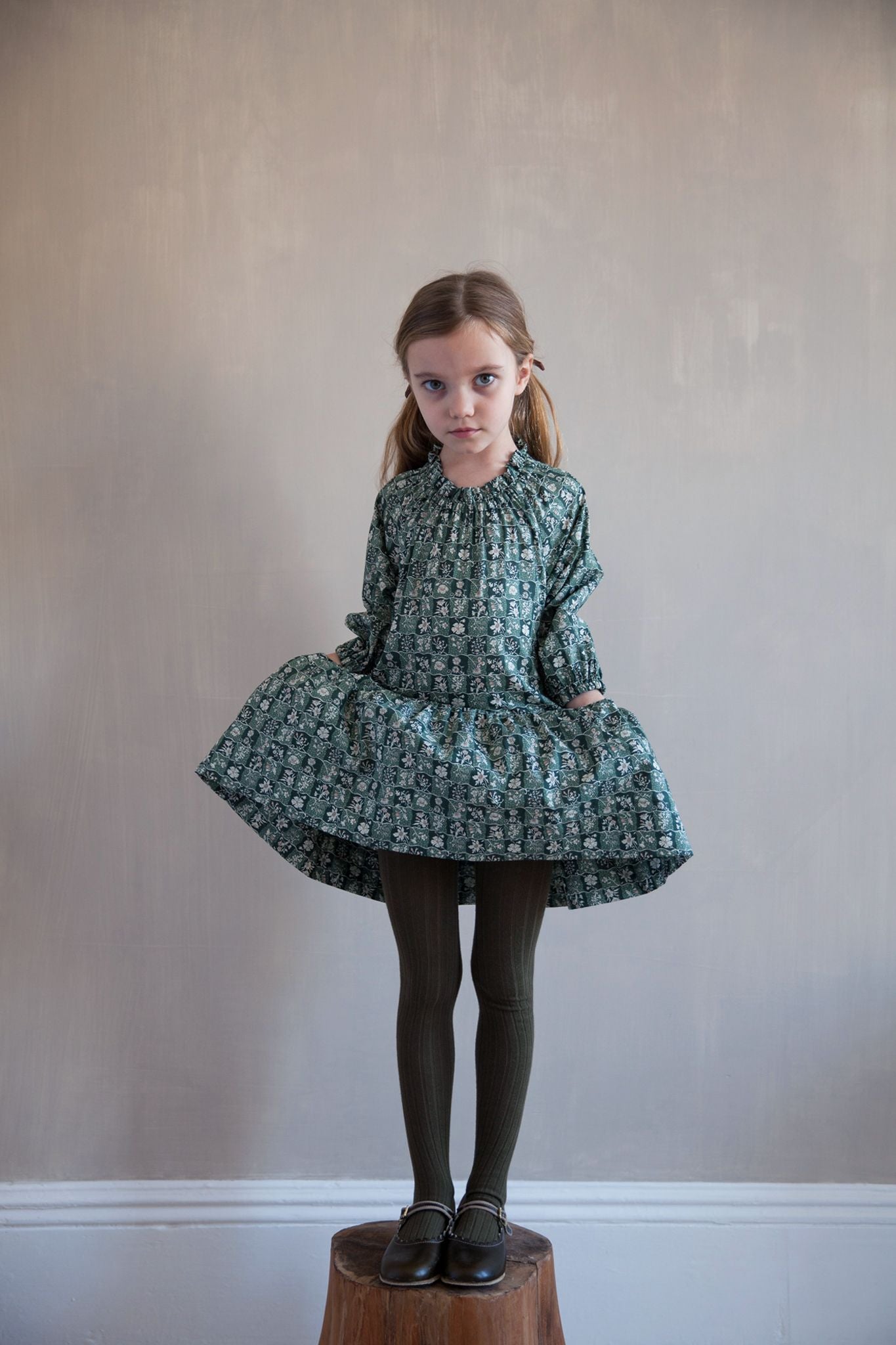 Soor Ploom Edith Dress - Edelweiss – Casp Baby Mommy & Me Boutique