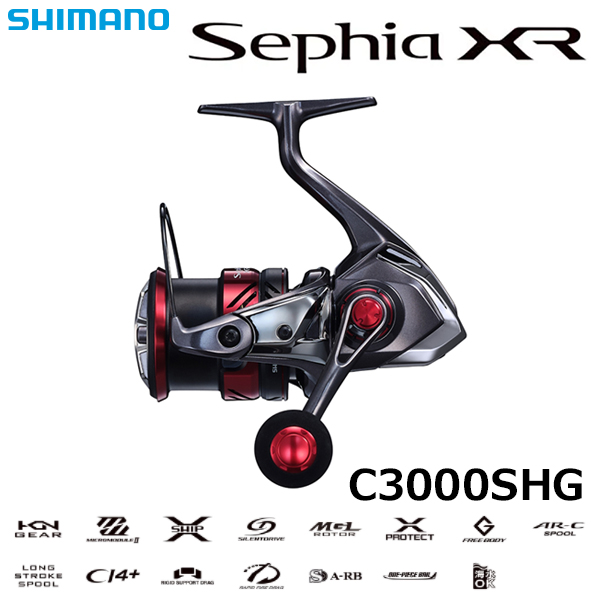 シマノ(SHIMANO) 21 セフィア XR C3000SHG セフィア XR、セフィア CI4+