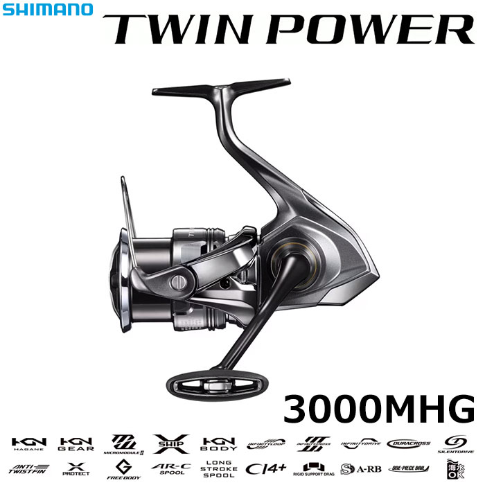 シマノ(SHIMANO) 24 ツインパワー C3000 ☆特別割引品 ツインパワー